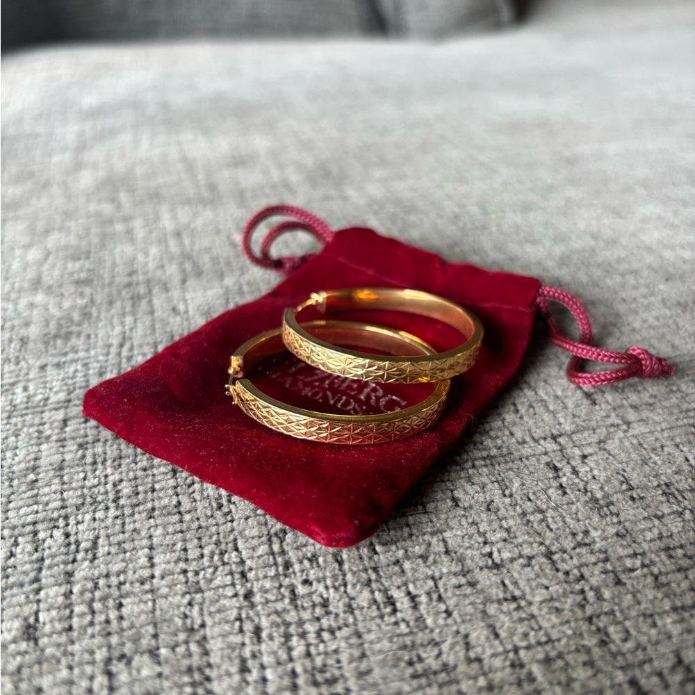 Gold Hoop Earrings